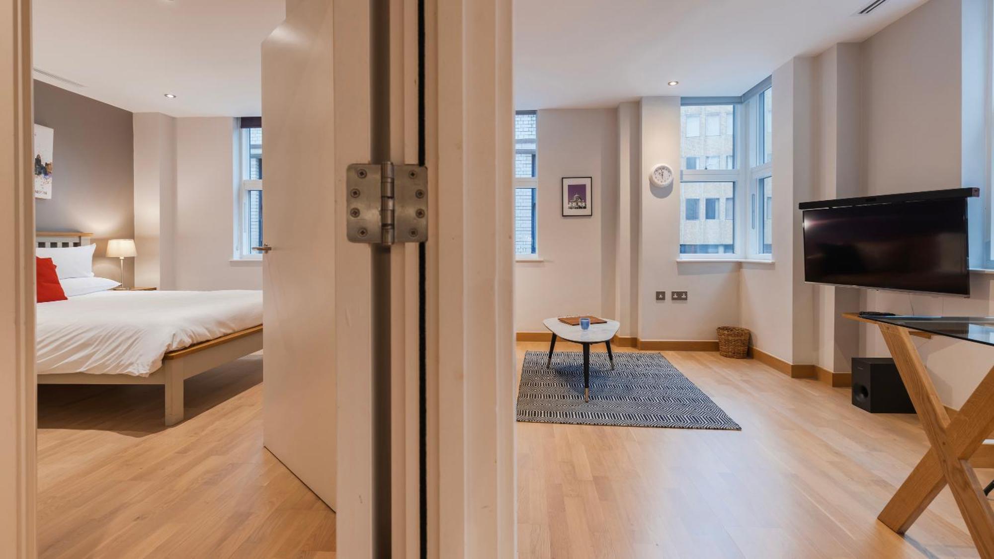 Barbican Serviced Apartments By Lovelystay Londres Chambre photo